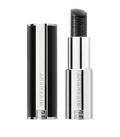 givenchy le rouge interdit baume lipstick n10|Givenchy universal black lip balm.